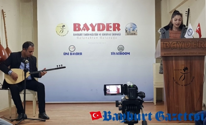 BAYDER'de 'Bayburt'un Kurtuluşu' konulu sunum