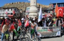 Anadolu Gençlik Derneği Filistin için pedal çevirdi