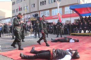 Bayburt'ta kurtuluş gösterileri